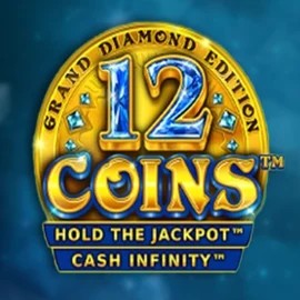 12 Coins Grand Diamond Edition logo – Slots by Wazdan at Casinoly Casino
