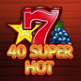 40 Super Hot slot logo by Amusnet Interactive at Casinoly Casino