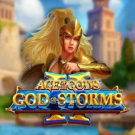 Age Of The Gods: God Of Storms 2 logo by Playtech at Casinoly Casino