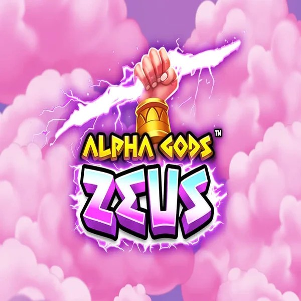 Alpha Gods Zeus logo – Slots by PearFiction Studios at Casinoly Casino
