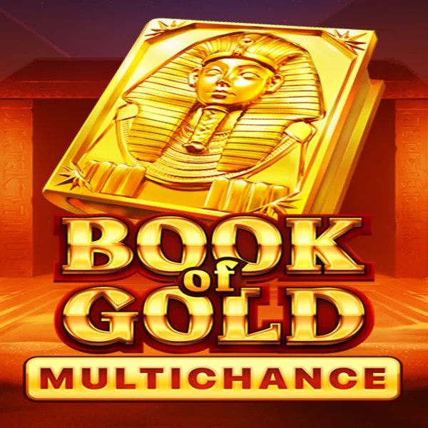 Book of Gold Multichance slot icon by Playson, available at Casinoly Casino