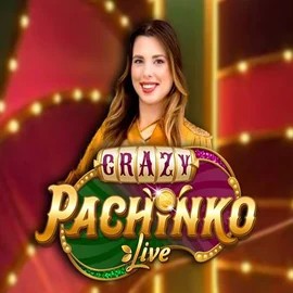 Official Live Casino logo: Crazy Pachinko by Evolution at Casinoly Casino
