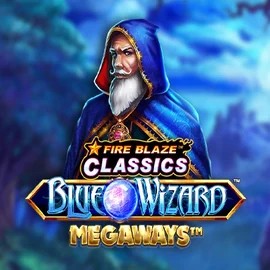Fire Blaze Blue Wizard Megaways game by Rarestone Gaming – logo hosted on Casinoly Casino