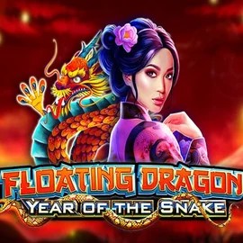Floating Dragon Year of the Snake slot visual from Pragmatic Play available on casinolycasino.eu