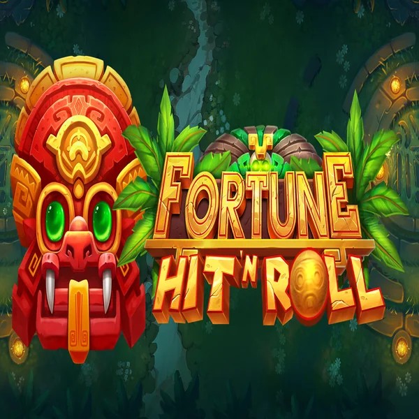 Fortune Hit&#039;n Roll slot logo by Pragmatic Play at Casinoly Casino