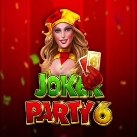 Joker Party 6 by Greentube, showcased at casinolycasino.eu – game logo