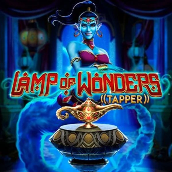 Lamp Of Wonders Tapper online game logo by Greentube on casinolycasino.eu