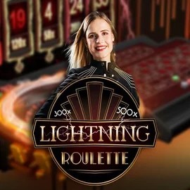 Lightning Roulette logo – Live Casino by Evolution at Casinoly Casino