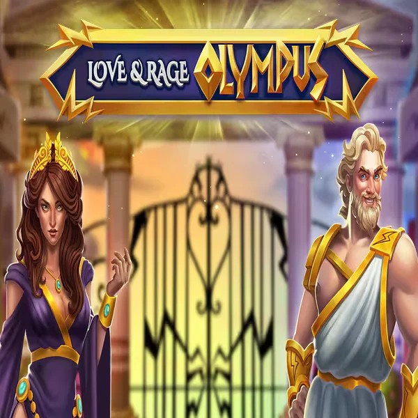 Love and Rage Olympus slot logo by Greentube at Casinoly Casino