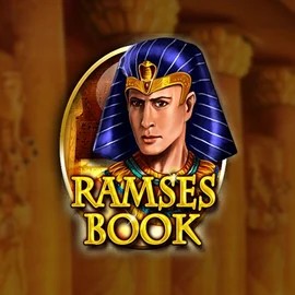 Ramses Book Deluxe by Gamomat, showcased at casinolycasino.eu – game logo