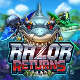 Razor Returns logo – Slots by Push Gaming at Casinoly Casino