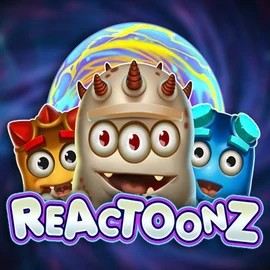 Reactoonz logo by Play’n GO at Casinoly Casino